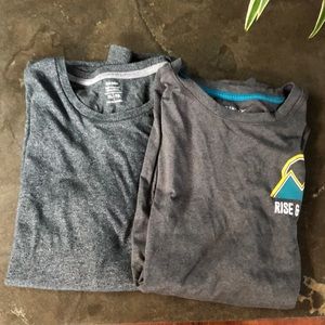 2 Men’s Old Navy Grey Tee Shirts